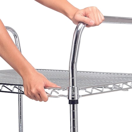 Global Industrial Utility Cart Handle, 21 AH21C